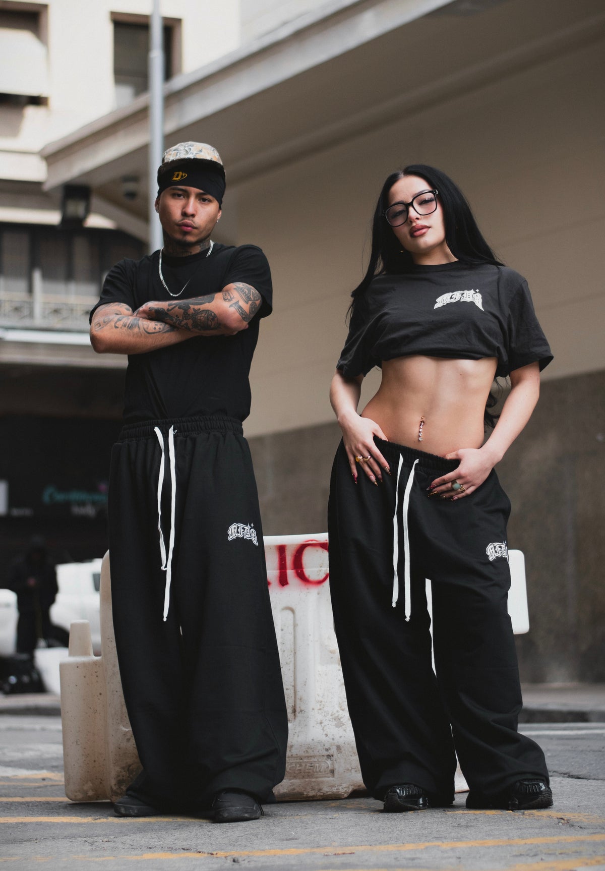SWEATPANTS BAGGY FULL BLACK